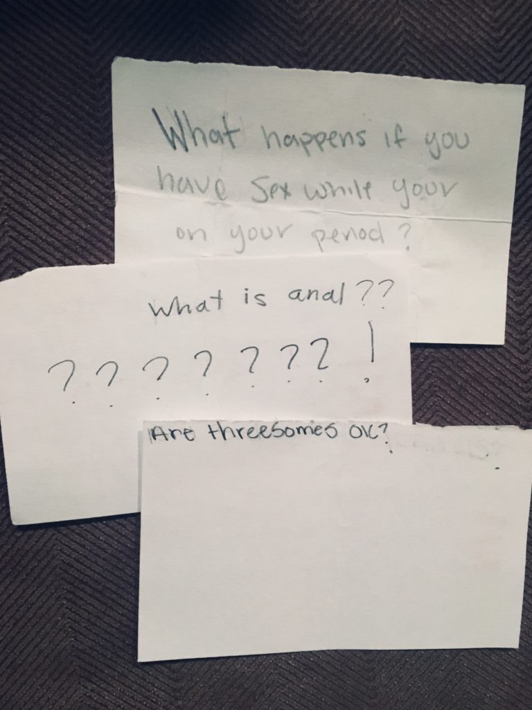 Using an Anonymous Question Box in Sex Ed - Sex Positive Families