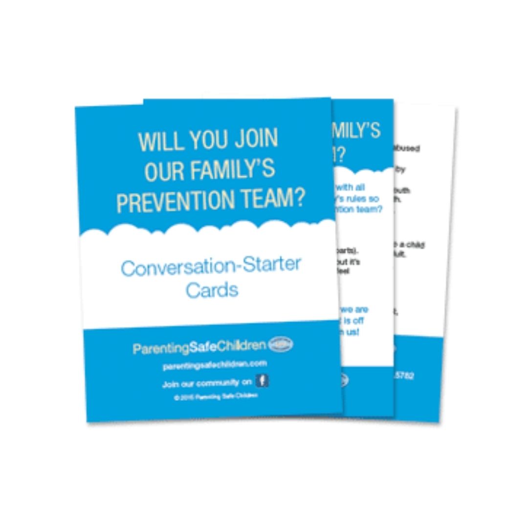 Parenting Safe Children Conversation-Starter Cards